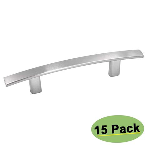 homdiy 15 Pack Kitchen Cabinet Handles Brushed Nickel Pulls for 